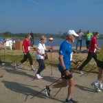 Noworoczny trening Nordic Walking
